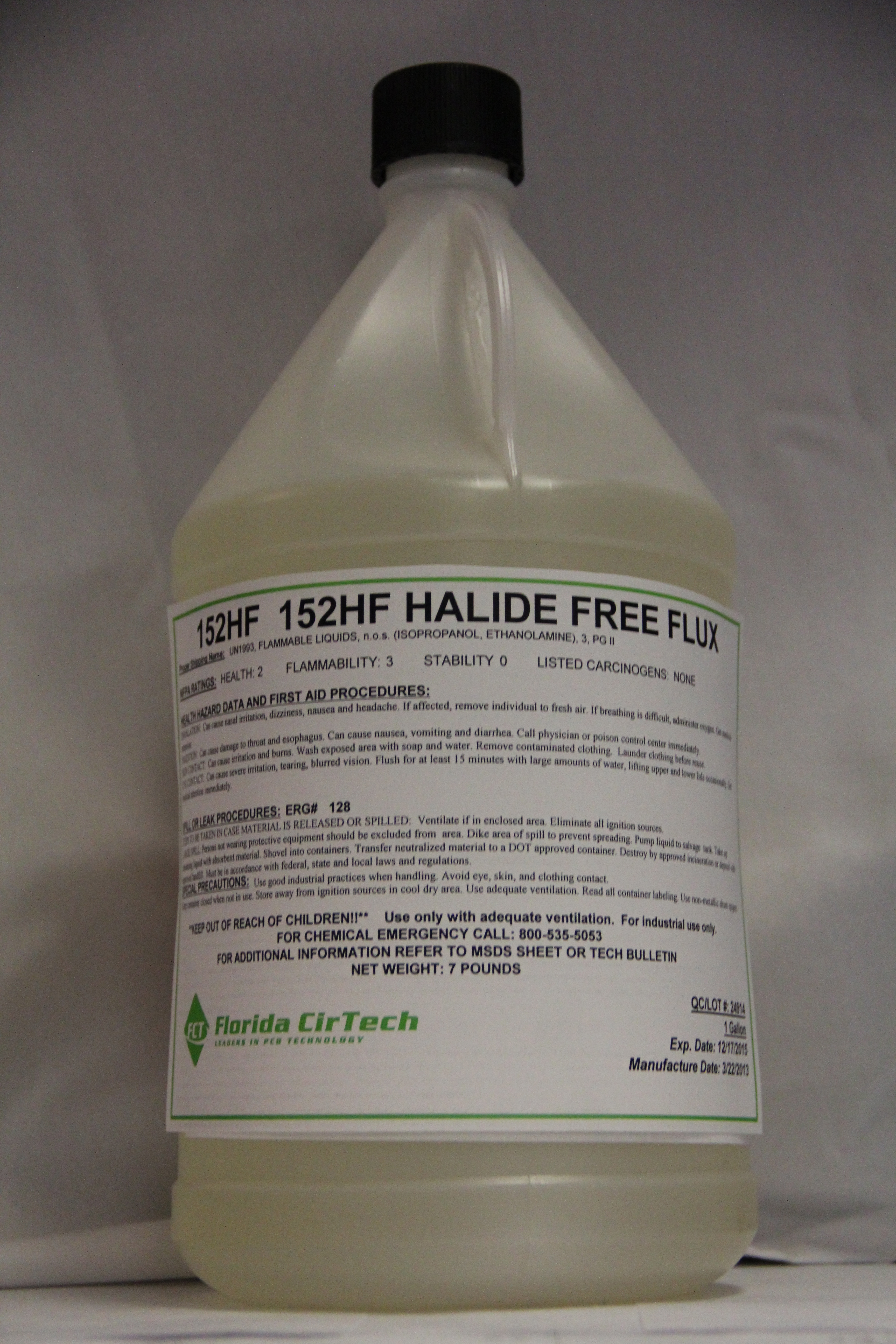 152 Halide Free Liquid Flux